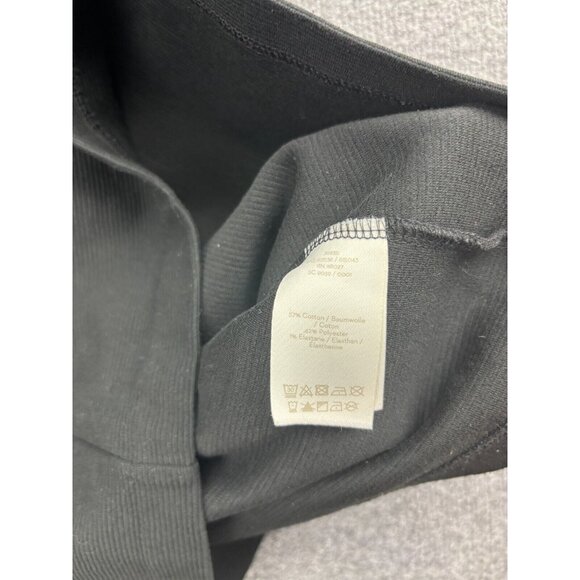 Boden Bronte Ottoman Dressochre Dress Women's 4P Black Short Sleeve Midi - Picture 7 of 8